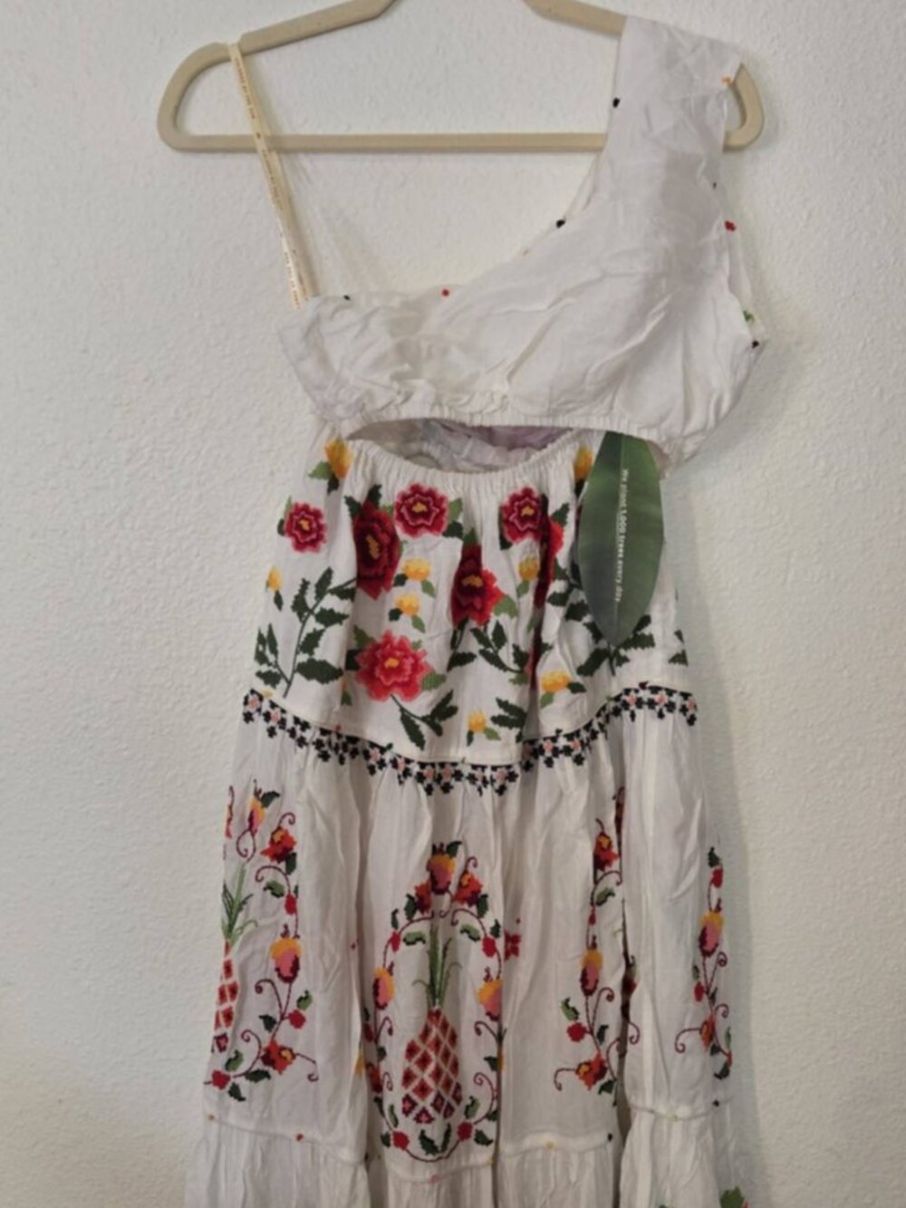 FARM Rio Embroidered Carmina Floral Maxi Dress sz Small NWT ABSOLUTELY GORGEOUS! - Picture 11 of 11
